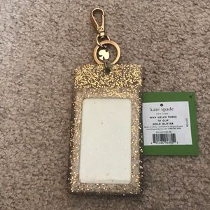 Kate Spade ID Clip ♠️